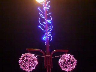 Sphère 3D Citylum illumination