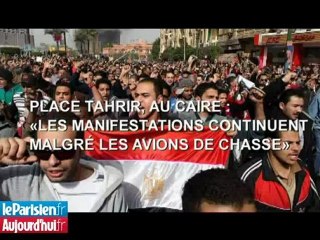 Au Caire, «les manifestants ont confiance en l'armée»