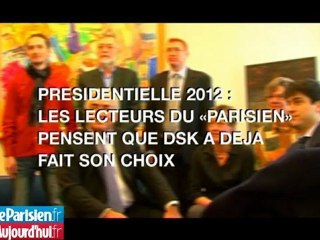 Download Video: Présidentielle : les lecteurs du «Parisien» pensent que DSK a fait son choix