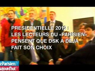 Présidentielle : les lecteurs du «Parisien» pensent que DSK a fait son choix