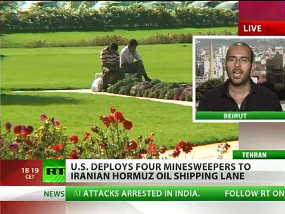 US deploys 4 minesweepers to Iranian Hormuz oil shipping lane