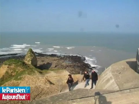 Visite du blockhaus de la pointe du Hoc