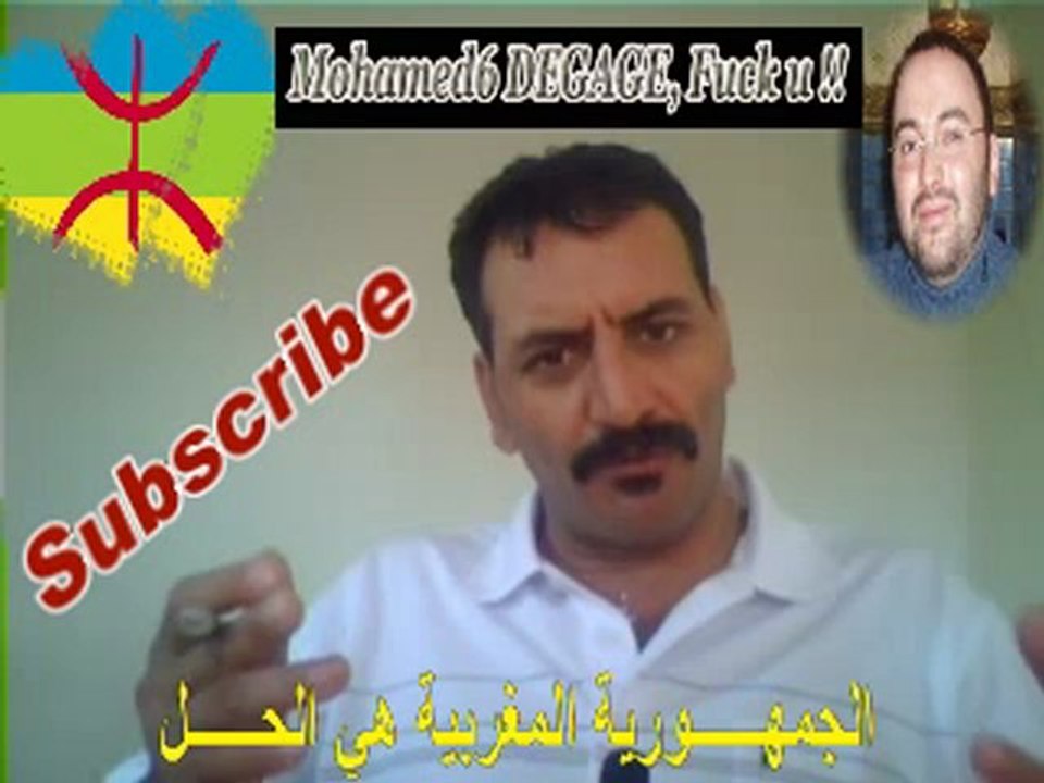 Peter CHEMRAH : Mohamed6 le voleur du Maroc Degage!!