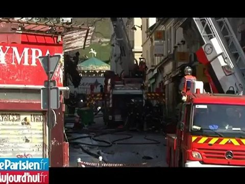 L'Elysée-Montmartre ravagée par un incendie