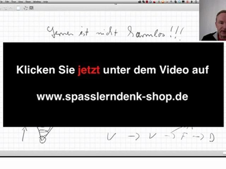 Lernen ist nicht harmlos, Teil 2