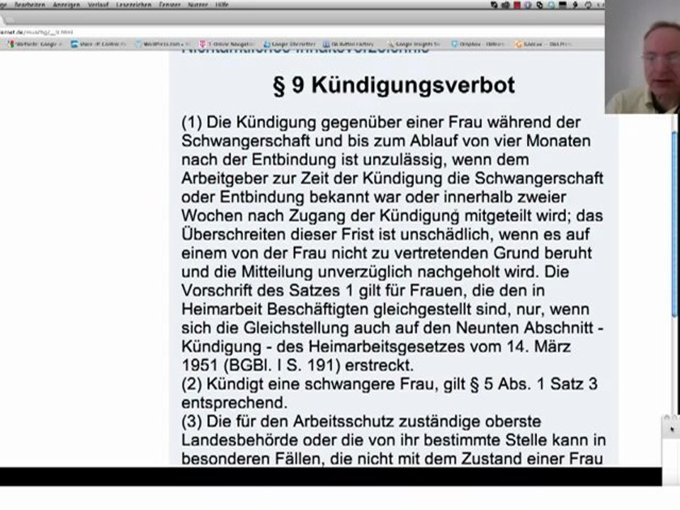 Kündigung hier zulässig, Prüfungsfrage