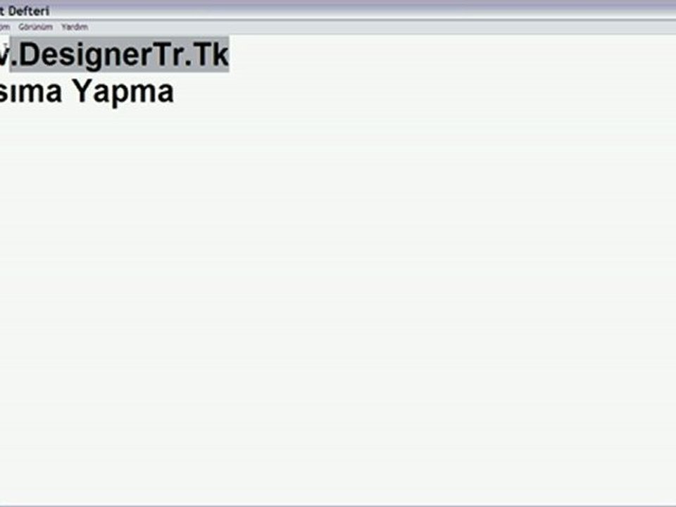 Photoshop Yansıma Yapma