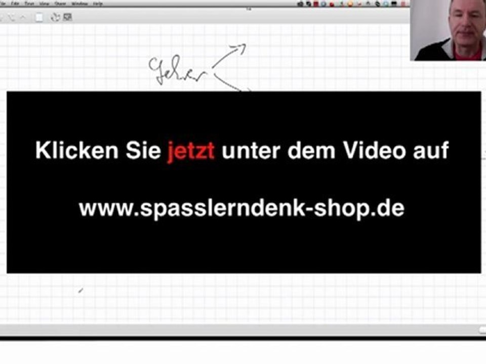 Lernen ist nicht harmlos, Teil 1