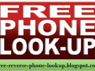 How to do a Reverse Phone Lookup !