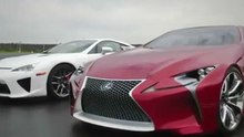 Two Lexus beauties on film