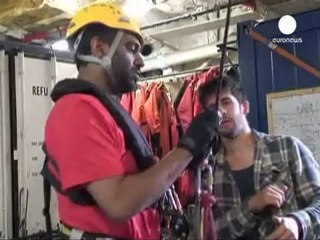 Greenpeace à l'assaut d'une plateforme pétrolière...