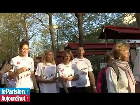 Miss et sportifs courent ensemble pour la bonne cause