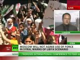 'Intervention in Syria worst scenario, Syrians must decide regime's fate'
