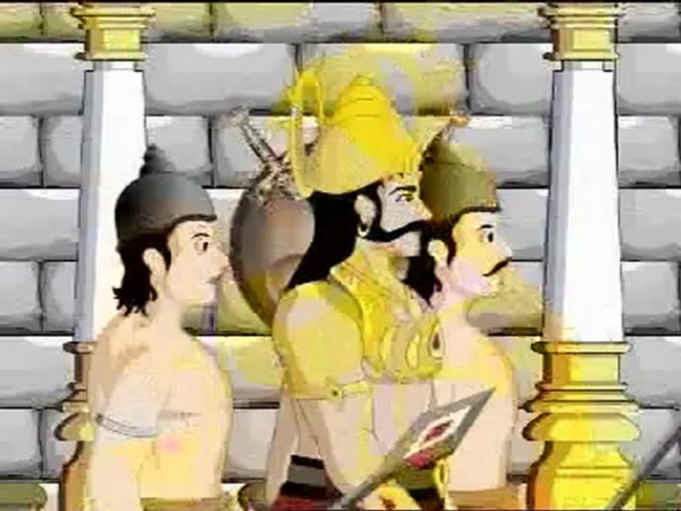 The Birth Childhood Of Lord Krishna (Telugu) - Animation