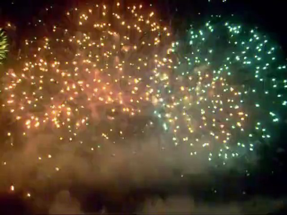 Feu d'artifice du 15 août 2012 à Berre l'Etang (13) - partie finale