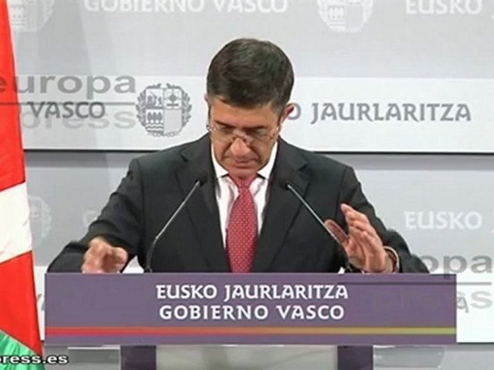López adelanta las elecciones vascas al 21 octubre