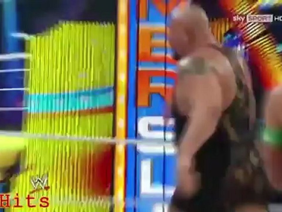 SUMMER SLAM 2012 CENA VS BIG SHOW VS PUNK