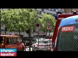Paris : explosion spectaculaire sur le toit d'un immeuble