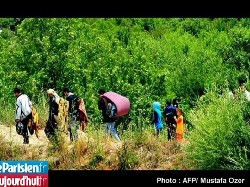 Envoyée spéciale en Syrie: "Des milliers de réfugiés dans un camp de fortune"