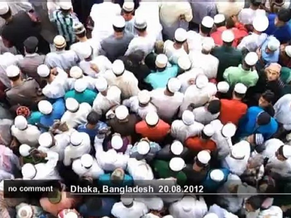 La Bangladesh fête l'Aid al-Fitr - no comment