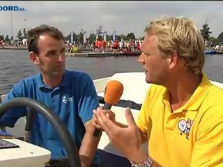 Interview met de havenmeester van het Oldambtmeer - RTV Noord