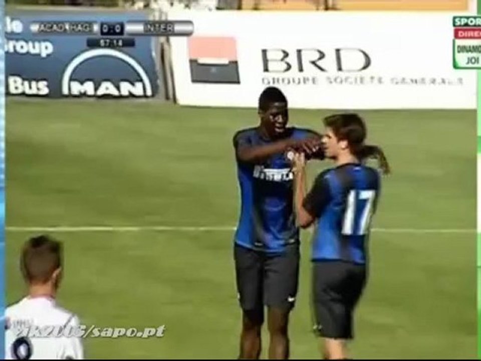 G.HAGI ACADEMY 0-1 INTER Milan Full highlights / 21.08.2012