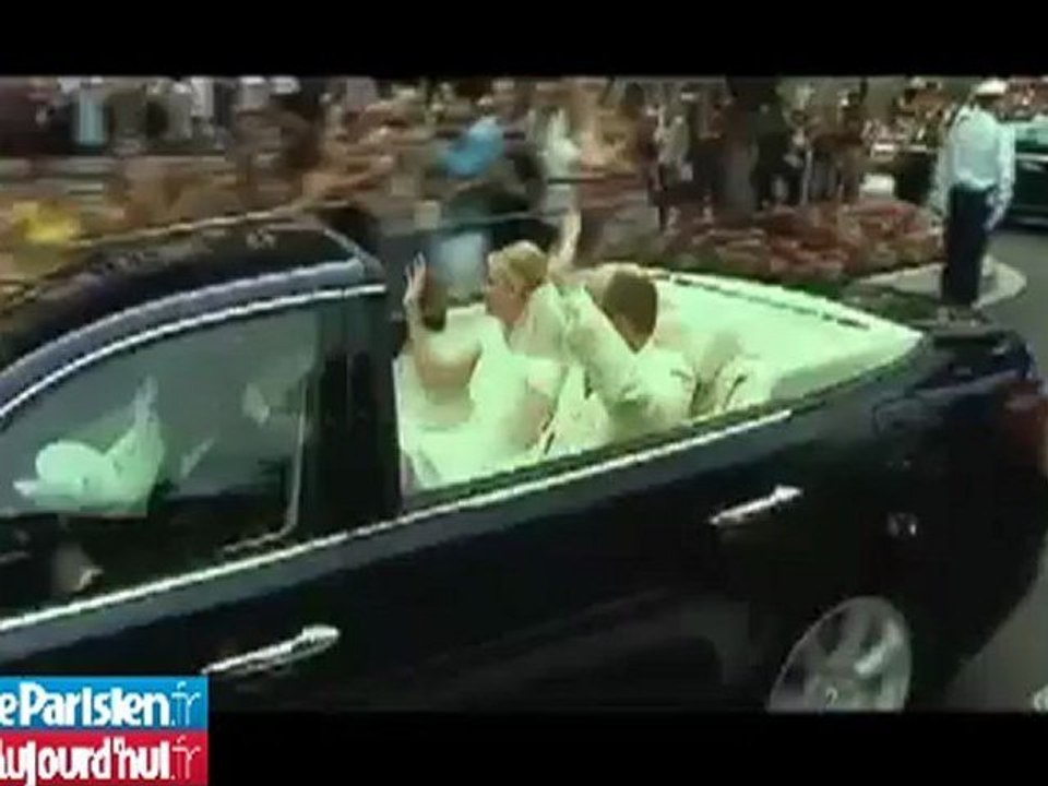 La princesse Charlene acclamée par les Monégasques