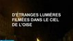 Au nord de Paris, d'étranges lumières filmées dans le ciel