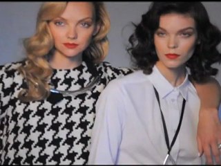 ELLE Canada August 2012 cover shoot: Heather Marks & Meghan Collison