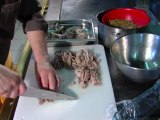 Recette de terrine aux lentilles blondes de la Planèze et jarret de porc