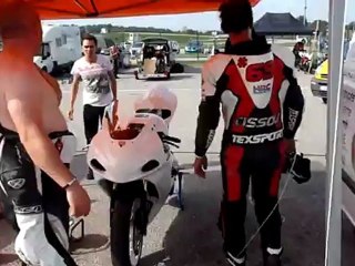 Interview cissou circuit bresse le 21 08 2012