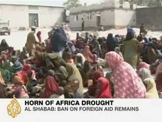 Al-Shabab says aid group ban remains in place