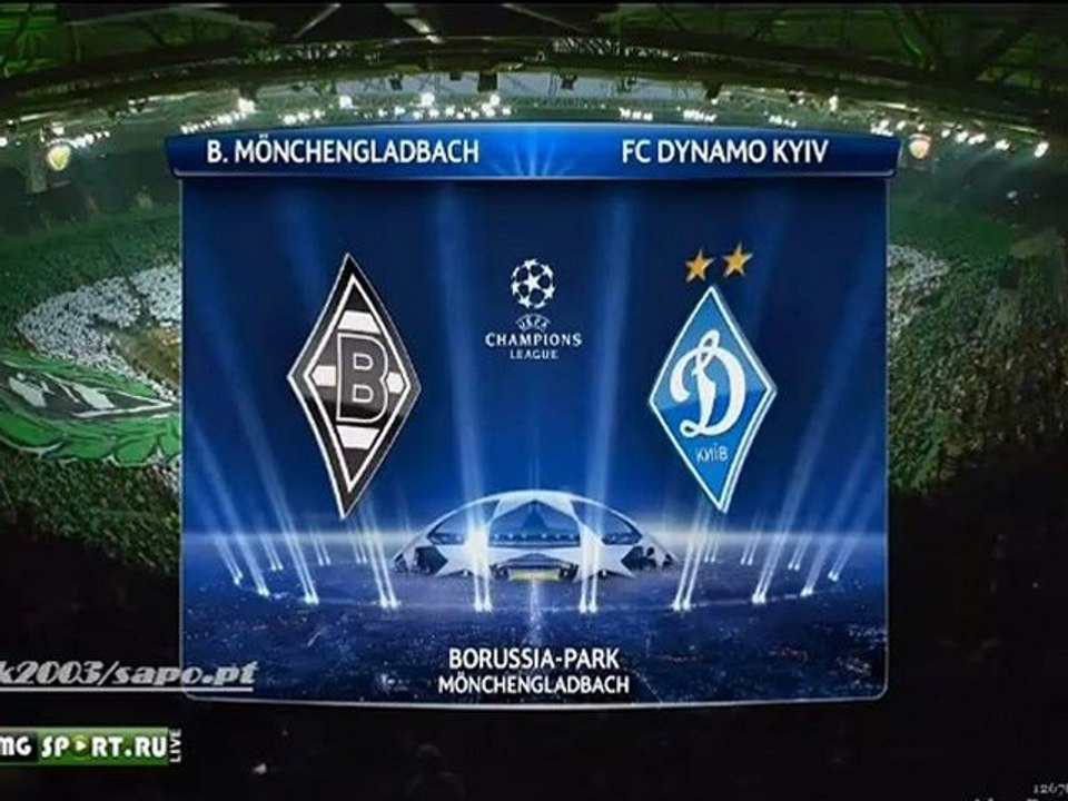 BORUSSIA Monchengladbach 1-3 DYNAMO Kyiv Full highlights / 21.08.2012