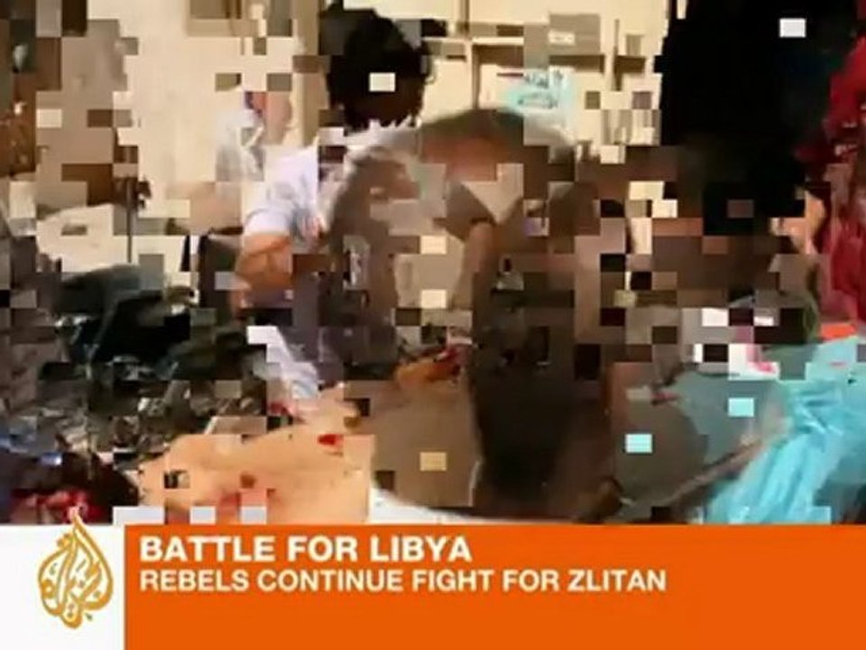 Rebel fighting becomes deadly routine outside Zlitan