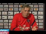 Carlo Ancelotti, avant Locminé-PSG: «Je suis excité !»