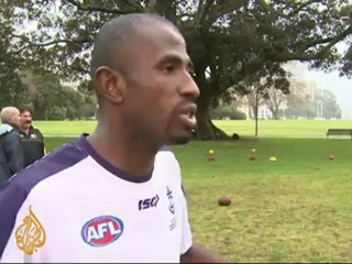 Aussie football aims to ease Middle East rift