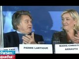 Le Pen affiche un comité de soutien «black, blanc, beur»