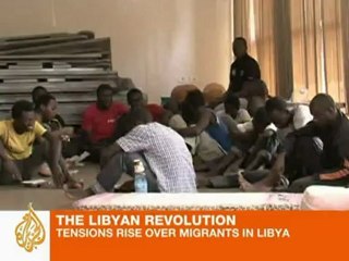 Tensions rise over migrants in Libya