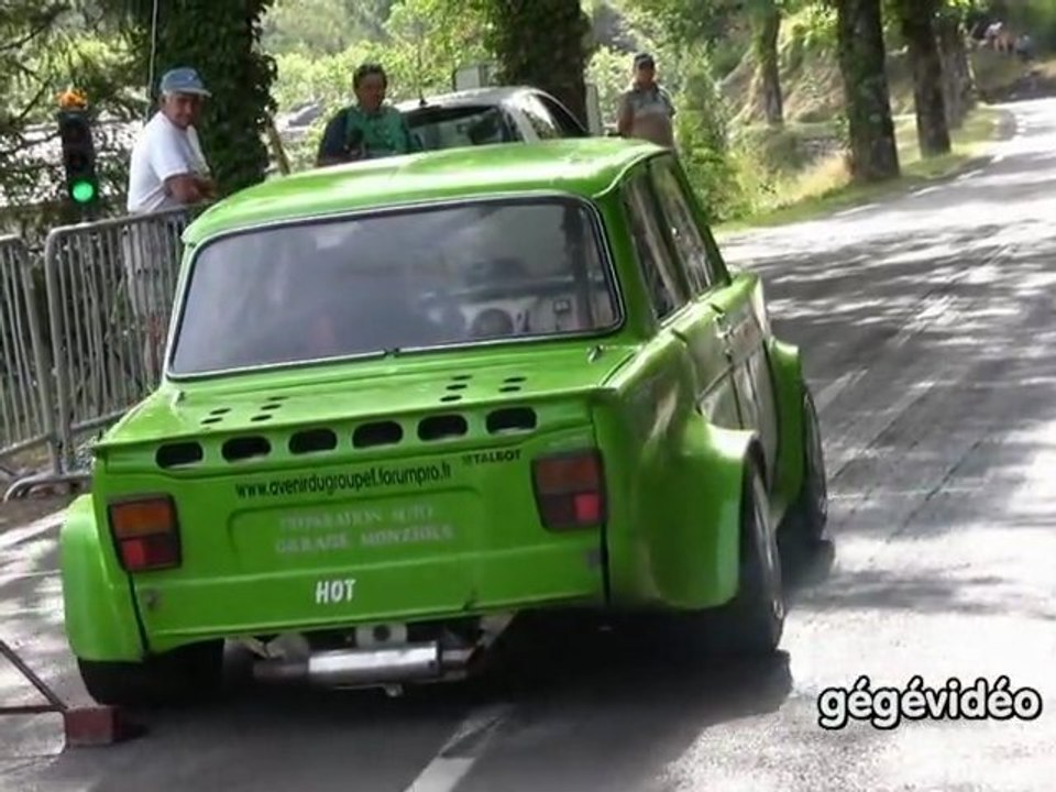 Course de Côte du Pompidou 2012 monziols simca rallye 2