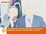 Senator John McCain speaks to Al Jazeera