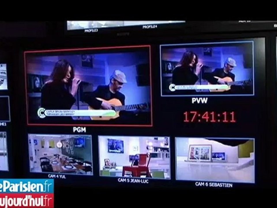 Carla Bruni-Sarkozy : «Moi je préfère rester à la maison avec les enfants»