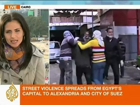 Sherine Tadros reports from Egypt's Tahrir Square