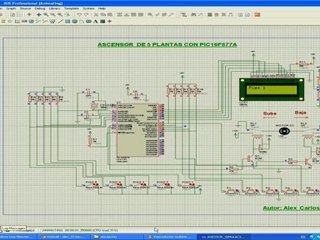 ASCENSOR 5 PLANTAS PIC16F877A