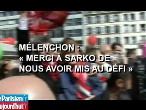 Mélenchon remercie Sarkozy pour ses provocations
