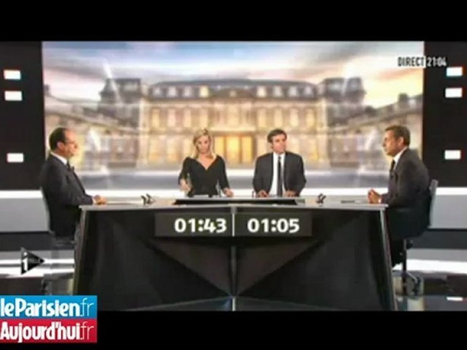 Debat De L Entre Deux Tours L Introduction Des Deux Candidats Video Dailymotion