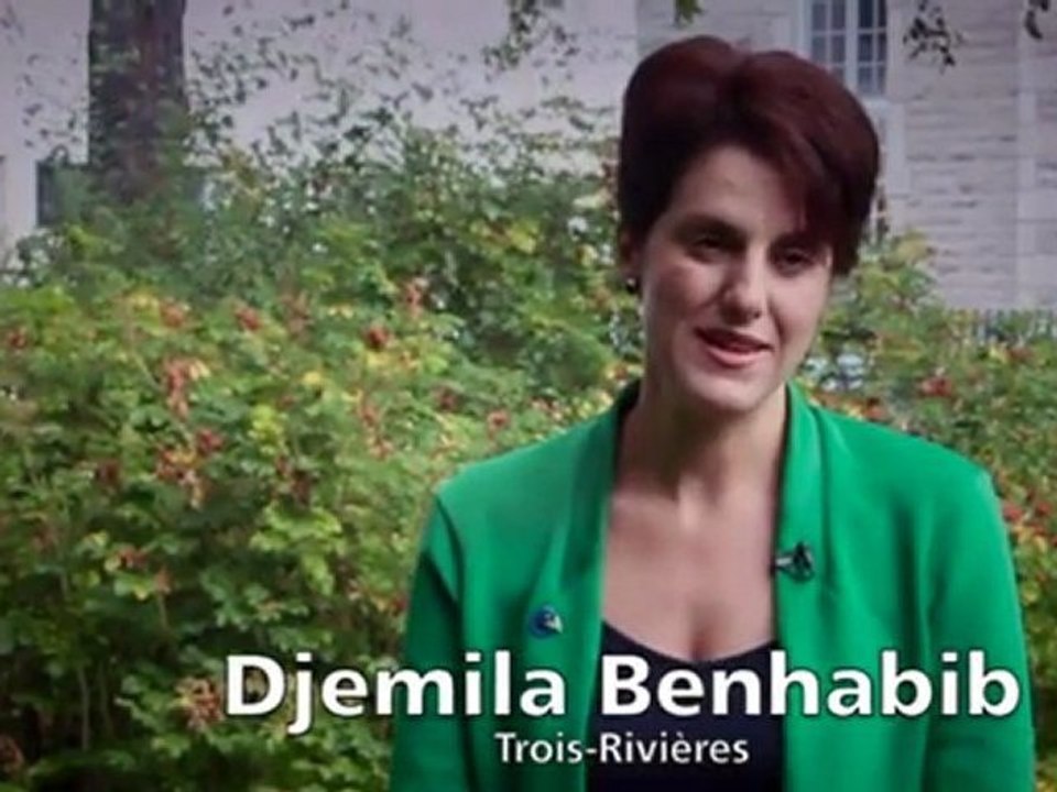 Djemila Benhabib, candidate du Parti Québécois dans Trois-Rivières