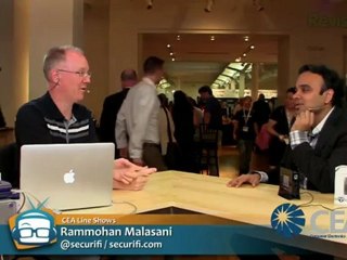 Securify Touch Screen Wireless Router - CEA Line Shows - GeekBeat Tips & Reviews