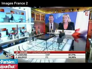 En tête, Marine Le Pen savoure son avance