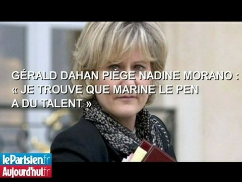 Morano trouve que Marine Le Pen a beaucoup de talent