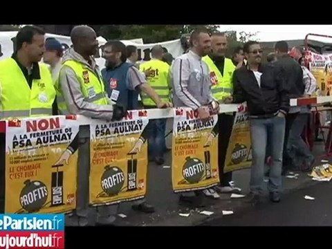 Fermeture de PSA à Aulnay : la colère des salariés